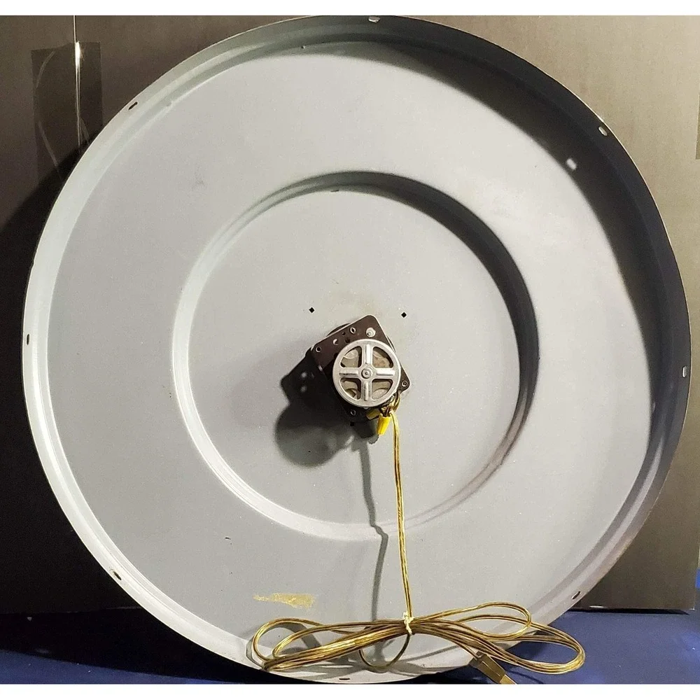 Vintage Original Art Deco Drink Coca Cola Clock 1950s Soda Sign 18" - Picture 5 of 6